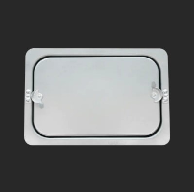 Viete, z akého materiálu je vyrobený prístupový otvor (2)?